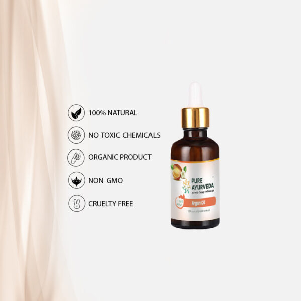 Argan Oil  ( 100% Pure organic Cold Pressed Carrier Oil )