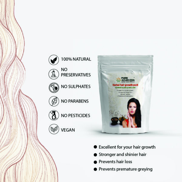 Herbal Hair Growth Pack Powder