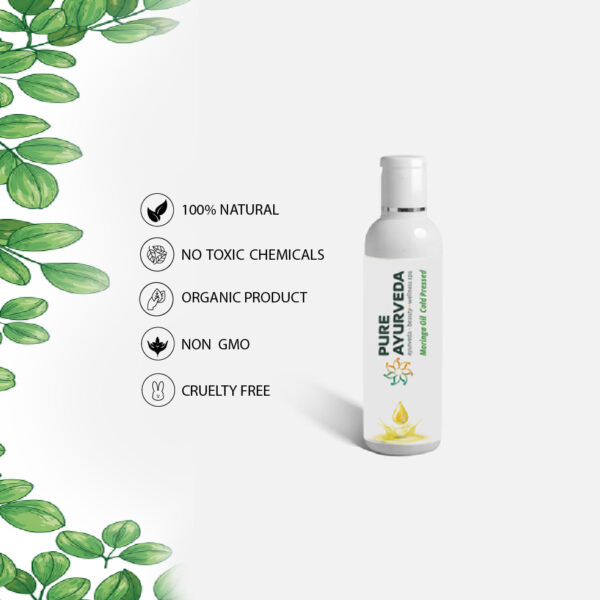 Moringa Oil  ( Organic ) Cold Pressed